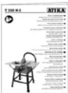 ATIKA T 250 ECO-2 - Simbolurile instructiunilor de folosire - 6