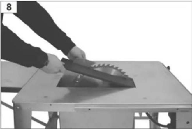 ATIKA HT 315 - ⇒ Take out table insert 32: - 2