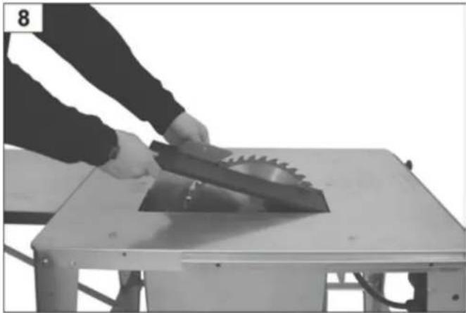 ATIKA HT 315 - ⇒ Herausnehmen der Tischeinlage 32: - 2