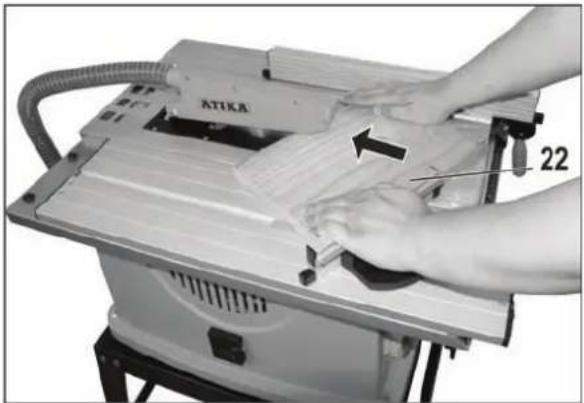 ATIKA PTK 250 S - Prečni rezi/zajeralni rezi - 1