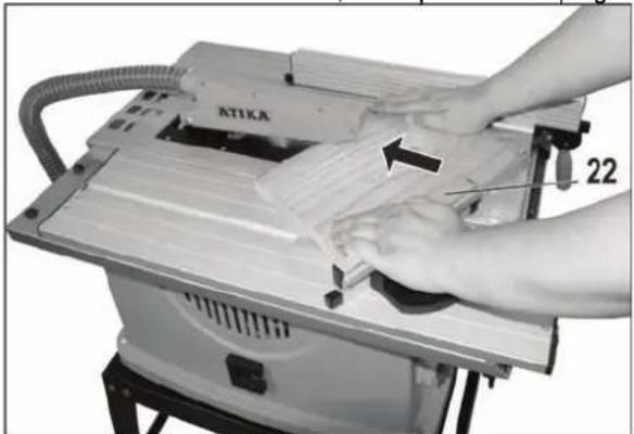 ATIKA PTK 250 S - Tăieri transversale/tăieri de îmbinare la colt - 1