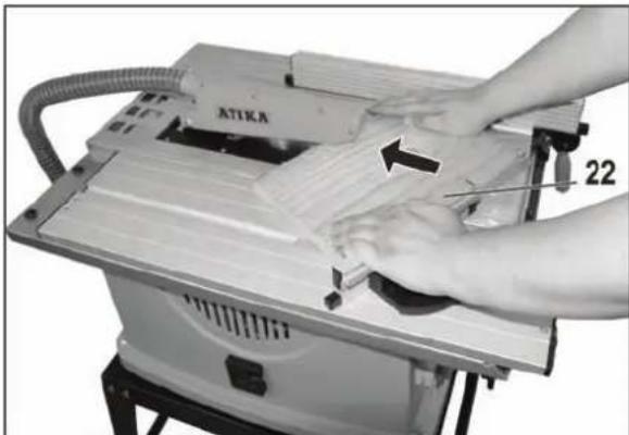 ATIKA PTK 250 S - Coupes transversales / coupes en biseau - 1