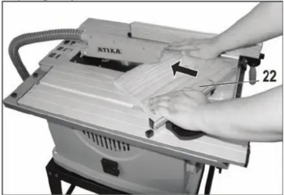 ATIKA PTK 250 S - Poprečni rezovi/kosi rezovi - 1