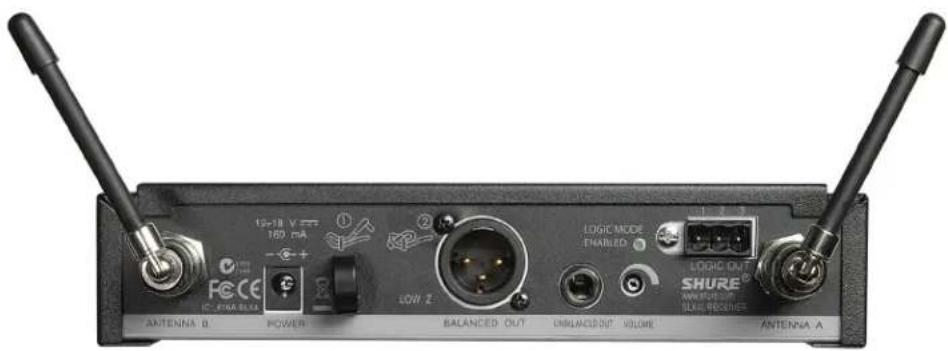 SHURE SLX4L - SLX4L 用户补遗:逻辑功能 - 1