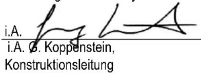 ATIKA LSHC 40-70 - Bevollmächtigter zur Zusammenstellung der technischen Unterlagen: - 1