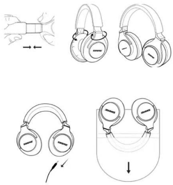 SHURE SRH840A - Stockage - 1