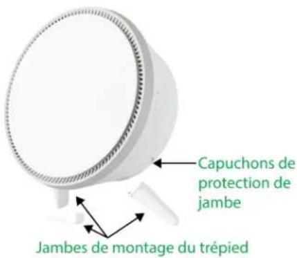 Capuchons de protection de jambe Jambes de montage du trépied