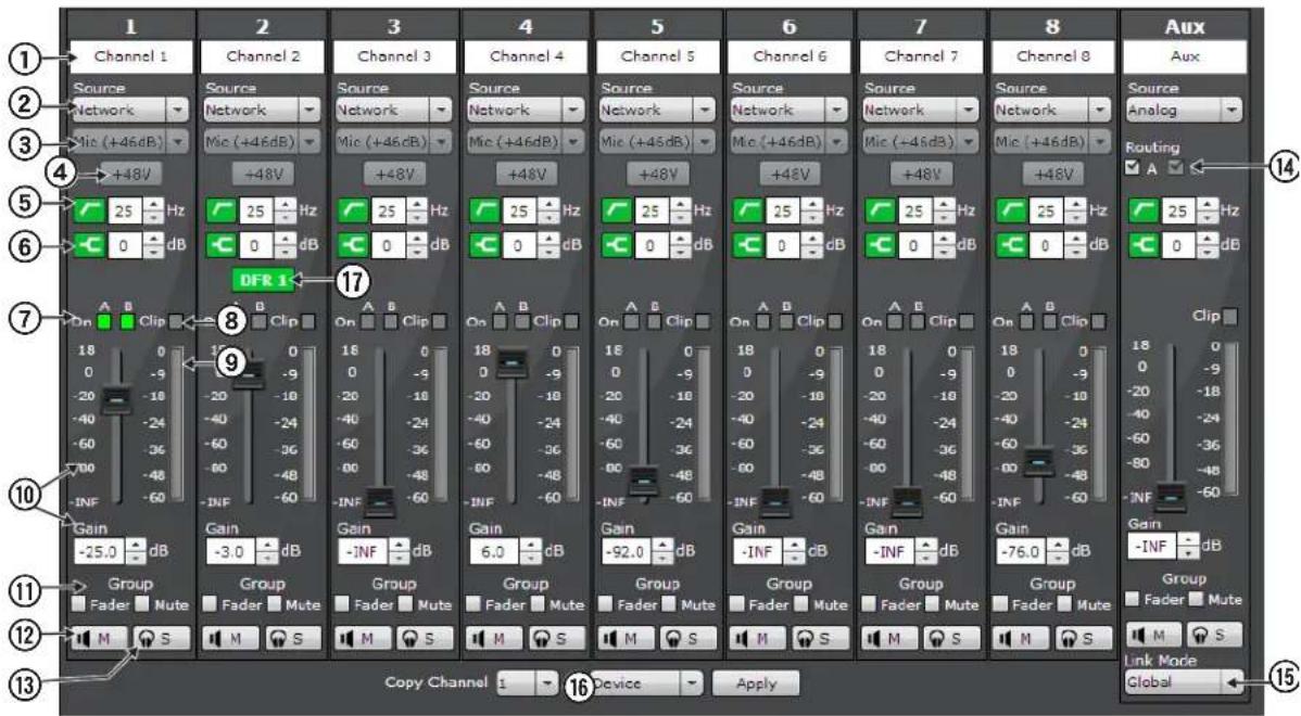 SHURE SCM820 - 7) Aide - 1