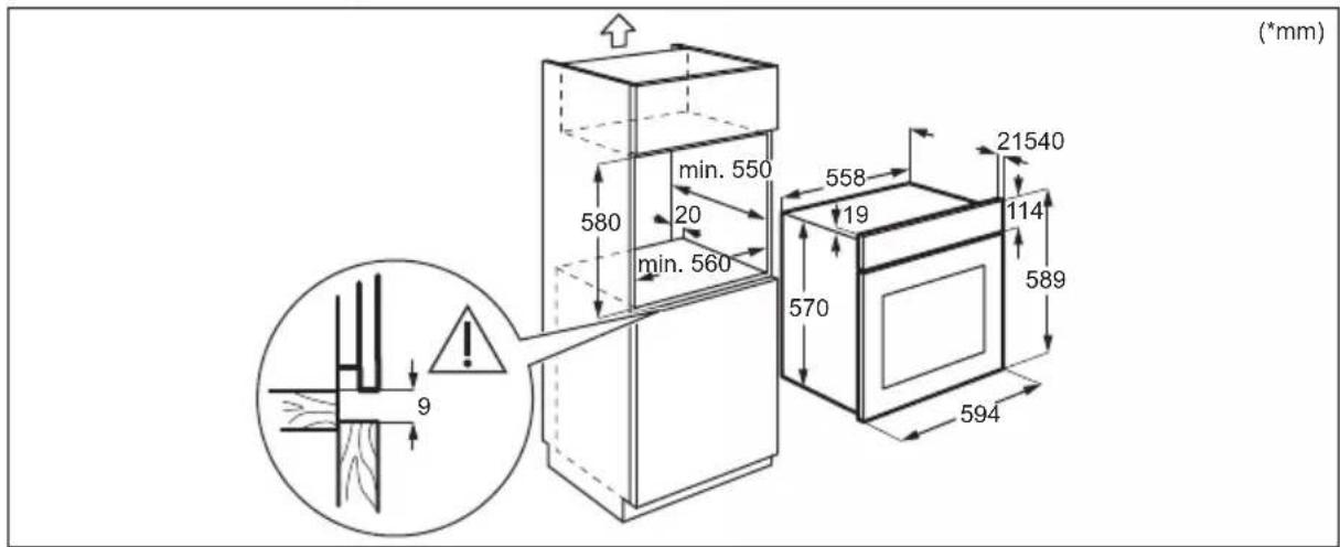 ELECTROLUX EOF5C50BV - Montimi inkaso - 2