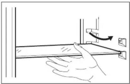 ELECTROLUX SC310 - Movable shelves - 1