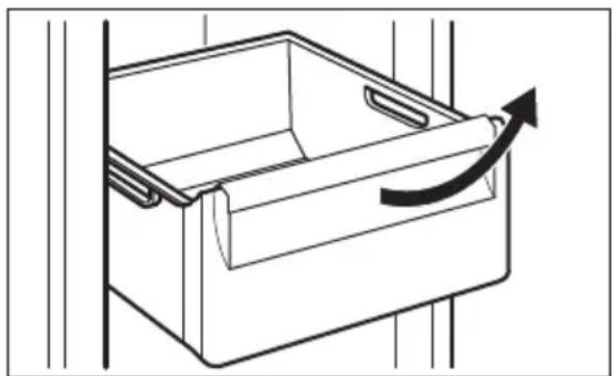 ELECTROLUX SG220N - Gefrierschrankschubladen aus- und einbauen - 1