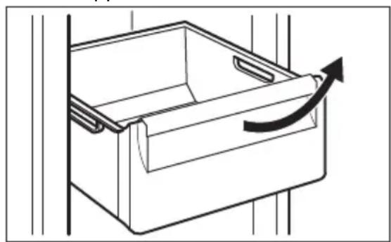 ELECTROLUX SG220N - Rimozione e installazione dei cassetti del congelatore - 1