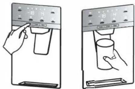 ELECTROLUX EAL565NWCN - Utilizzo dell'erogatore - 1
