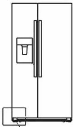 ELECTROLUX EAL565NWCN - Nivellierung des Geräts - 2