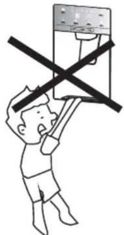 ELECTROLUX EAL565NWCN - Warning! - 1