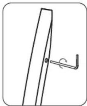 ELECTROLUX EAL565NWCN - Fixing the handle - 1