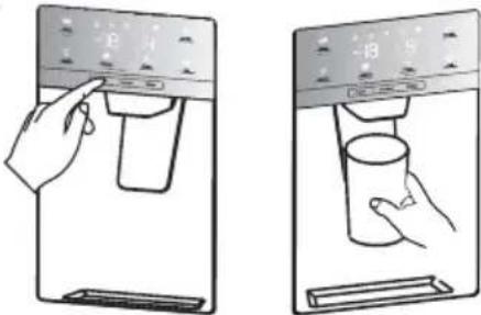 ELECTROLUX EAL565NWCN - Using the dispenser - 1