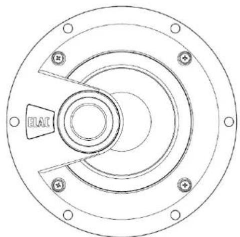 ELAC Vertex II IC-V62-W - 2