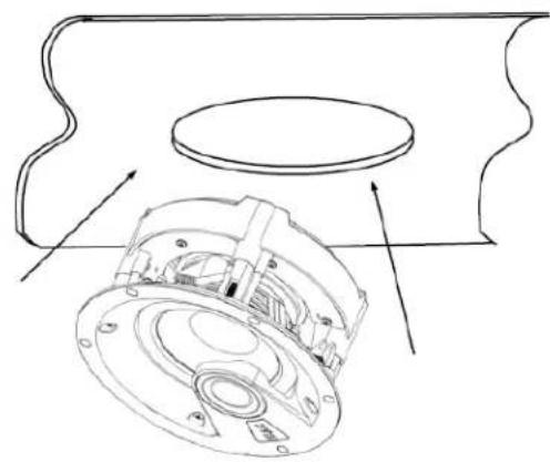 ELAC Vertex II IW-VC52-W - Verkabelung - 2