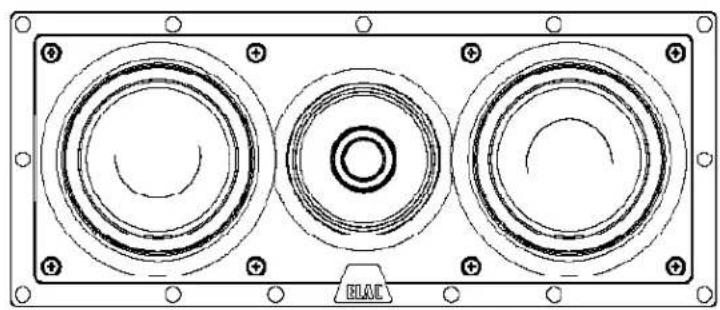 ELAC Vertex II IW-VC52-W - Verkabelung - 5