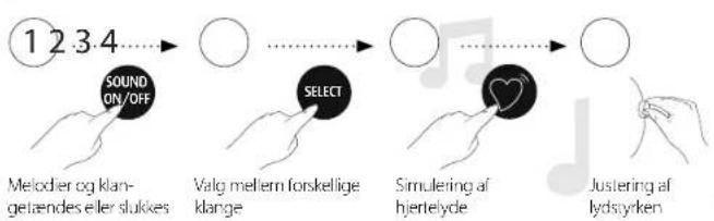 Reer MyMagicStarLight 52050 - Indstilling af vækkemusikken - 6