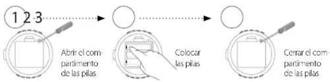 Reer MyMagicStarLight 52050 - Colocación de las pilas - 1