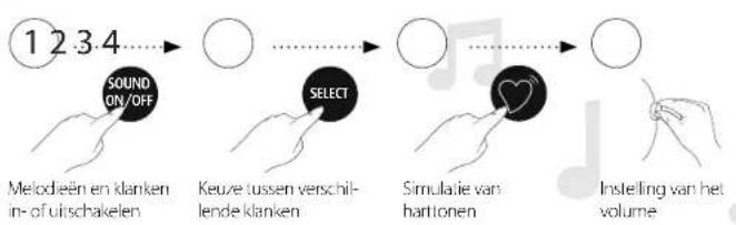 Reer MyMagicStarLight 52050 - Instelling van wekmuziek - 5