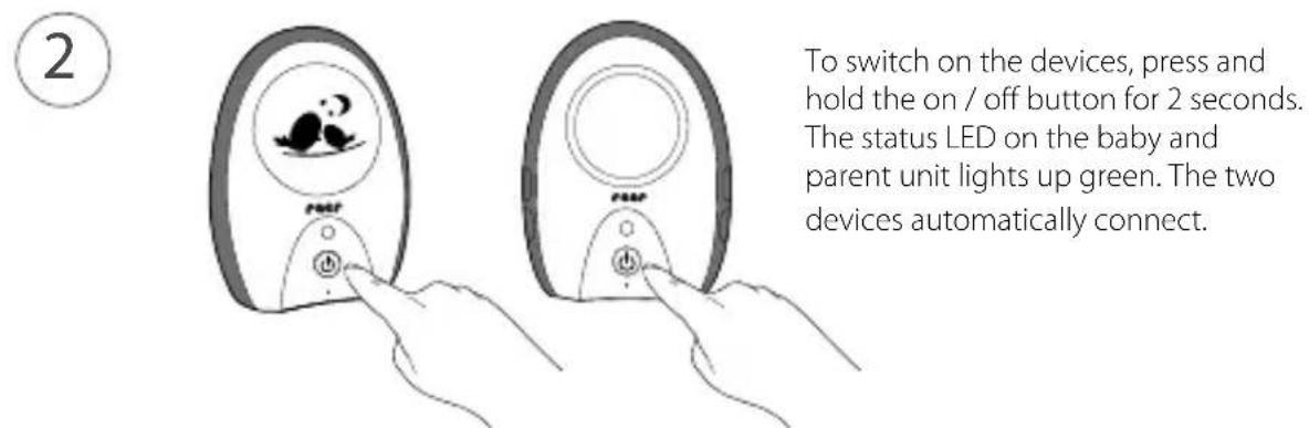 Reer Rigi 50070 - Description of babyphone - 5