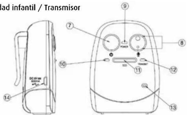 Reer Nova 50140 - Unidad infantil / Transmisor - 1