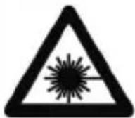 TFA ScanTemp 485 31.1124 - LASER RADIATION DO NOT STARE INTO BEAM! CLASS IIIR LASER PRODUCT - 1