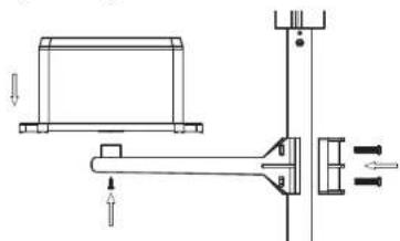 TFA Stratos 35.1077 - b.) Mounting the rain sensor - 1