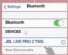 JBL Live Pro 2 TWS - POWER ON &amp; CONNECT - 5