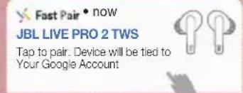 JBL Live Pro 2 TWS - POWER ON &amp; CONNECT - 6
