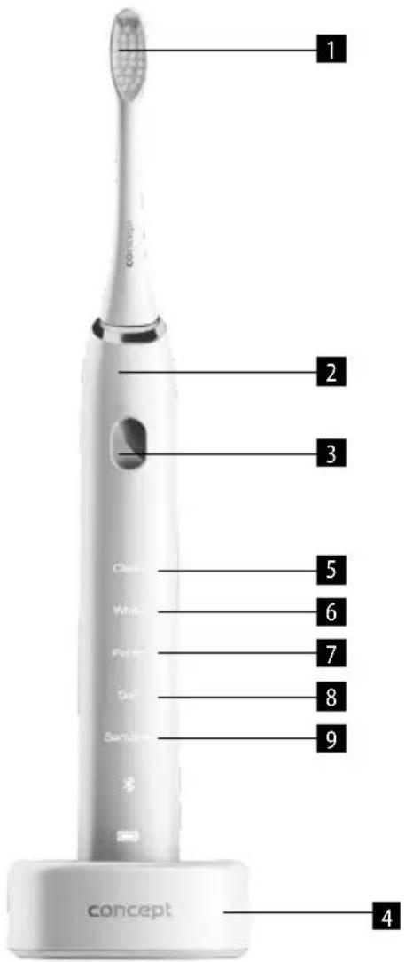 Concept Perfect Smile ZK5000 - La confezione contiene - 1