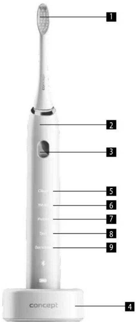 Concept Perfect Smile ZK5000 - Packungsinhalt - 1