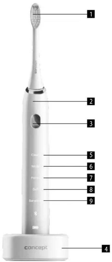 Concept Perfect Smile ZK5000 - Balení obsahuje - 1
