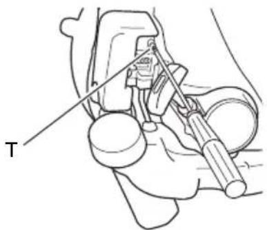 HiKOKI TRB24EAP - Réglage du carburateur (Fig. 10) - 1