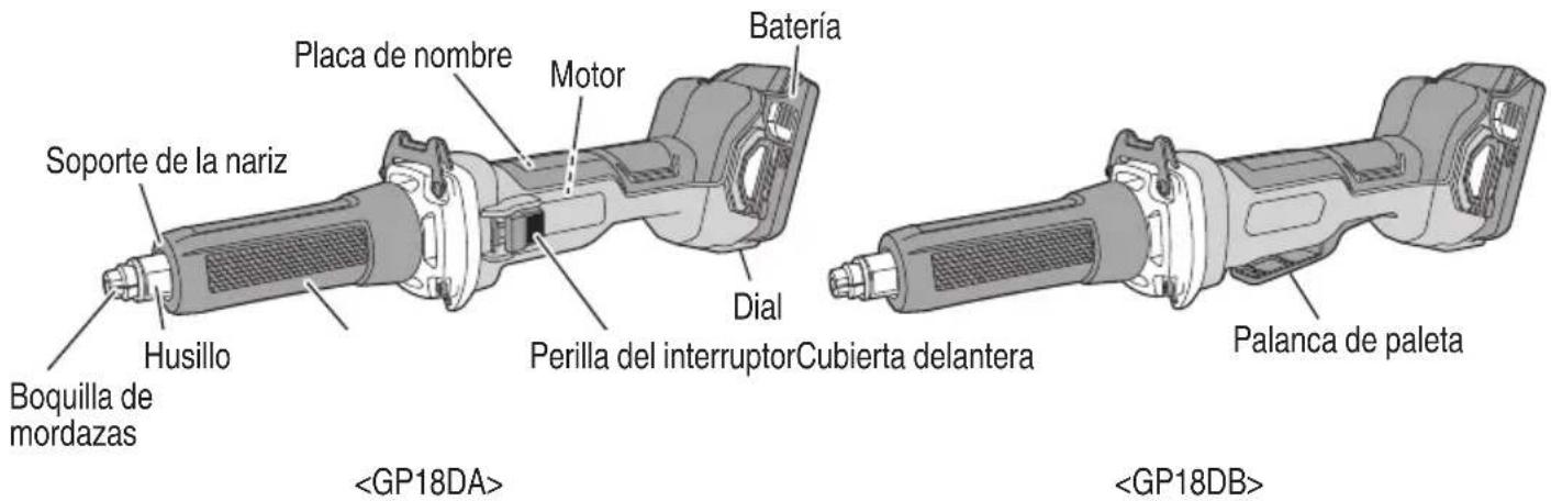 HiKOKI GP18DA - Amoladora recta inalámbrica - 1