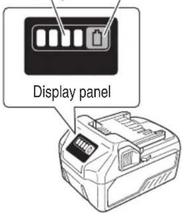 HiKOKI WH18DBDL2 - Remaining battery indicator - 7