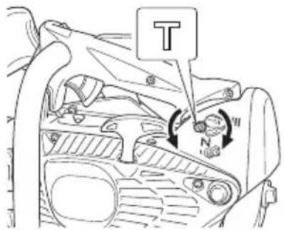 HiKOKI CS33EDTP - Réglage du carburateur (Fig. 32) - 1