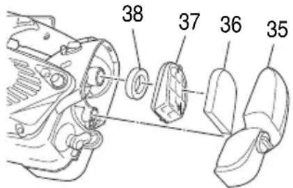 HiKOKI CS33EDTP - Limpieza del fi Itro de aire - 1