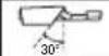 HiKOKI CS33EDTP - SHARPENING ANGLES FOR SHARPENING SAW CHAIN - 3
