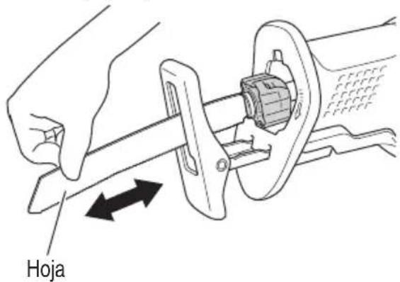 HiKOKI CR36DA - Montaje de la hoja - 3
