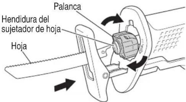 HiKOKI CR36DA - Montaje de la hoja - 2