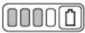 HiKOKI CR36DA - Acerca del indicador de batería restante - 3