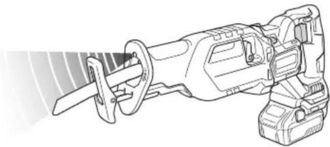 HiKOKI CR36DA - Señales de aviso de luz LED (Fig. 37) - 1
