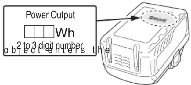 HiKOKI CR36DA - WARNING - 1