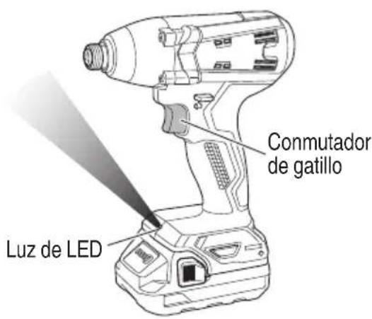 HiKOKI WH18DFX - Usando la luz de LED - 1