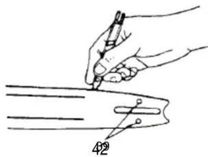 HiKOKI TCS33EB - Barra de guía (Fig. 38) - 1