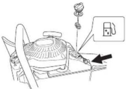 HiKOKI TCS33EB - Nettoyage du filtre à carburant (Fig. 40) - 1